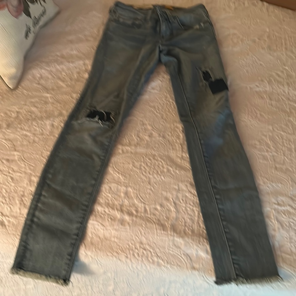 Anthropologie Plicro patchwork jeans